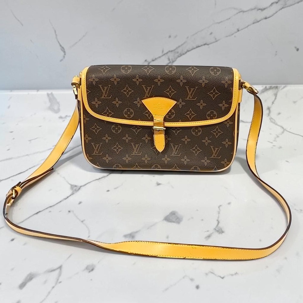 VTG 1990s Louis Vuitton Monogram Bel Air 2Way Satchel Crossbody Bag M51122 Rare